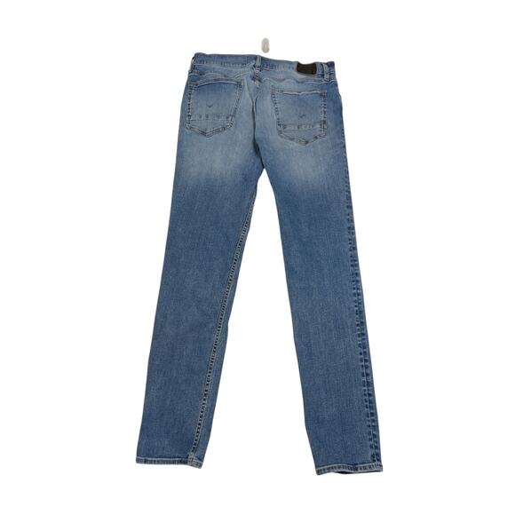 Hudson Axl Skinny Jeans Mar Vista Light Wash Extra Slim Mens 34 Denim Pants Blue - Picture 2 of 6